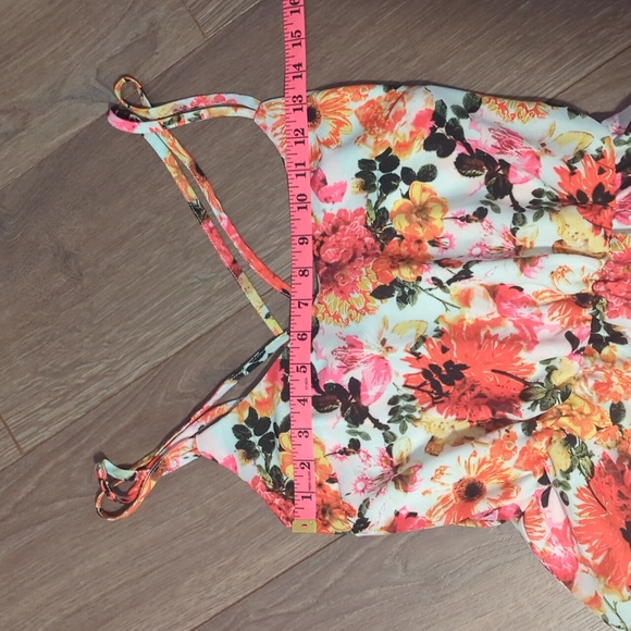 DYNAMITE | Colourful Light floral summer dress, Lined, Strappy, Small, EUC - Picture 6 of 6